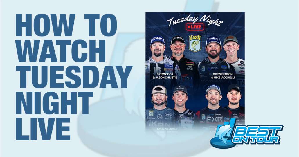 how to watch bassmaster tuesday night live